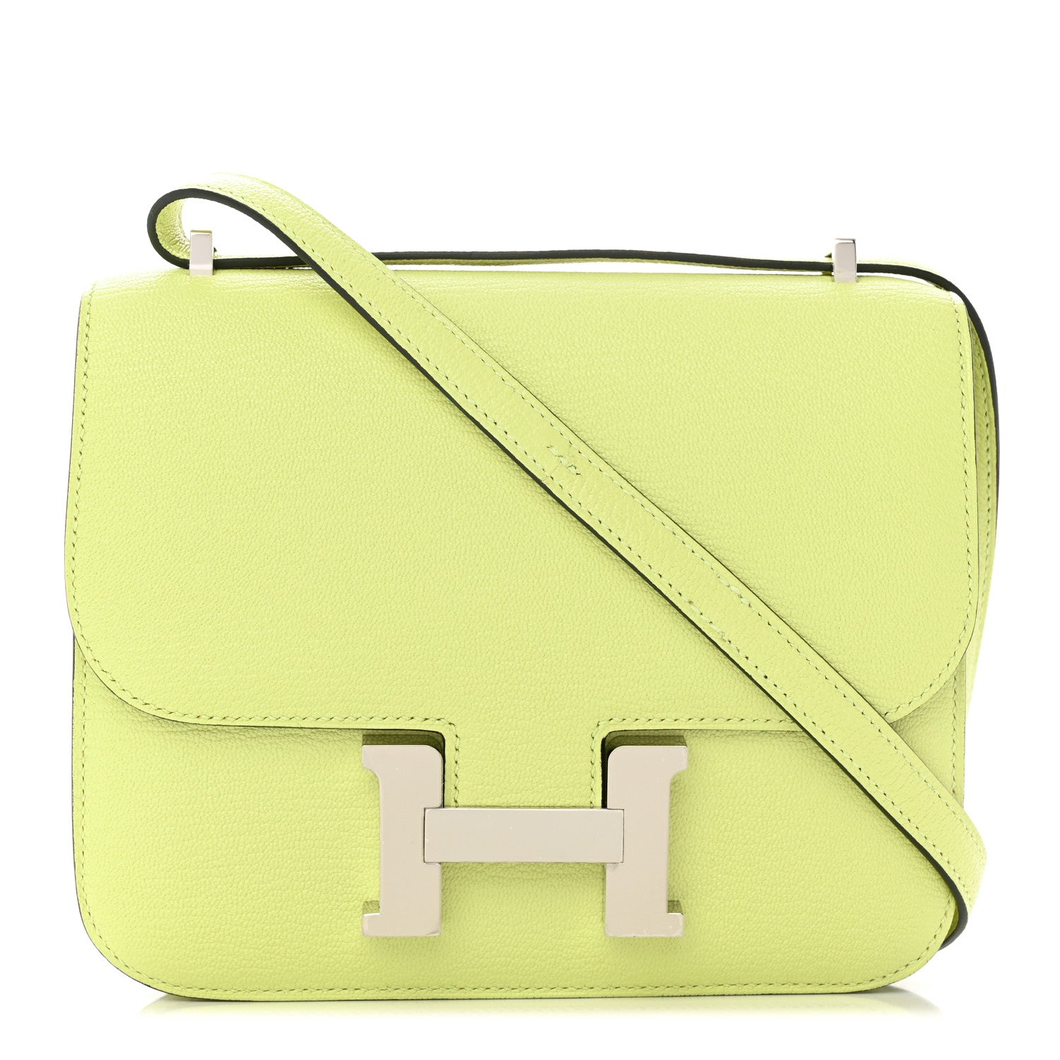 Hermes Chevre Mysore Constance 18 Jaune Bourgeon 1 of 14