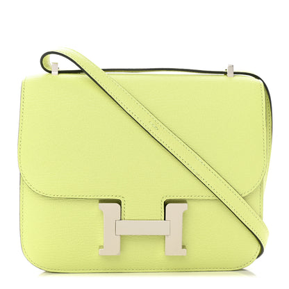 Hermes Chevre Mysore Constance 18 Jaune Bourgeon 1 of 14