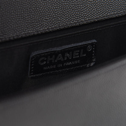 Chanel Caviar Quilted Medium Boy Flap Black 6 of 9