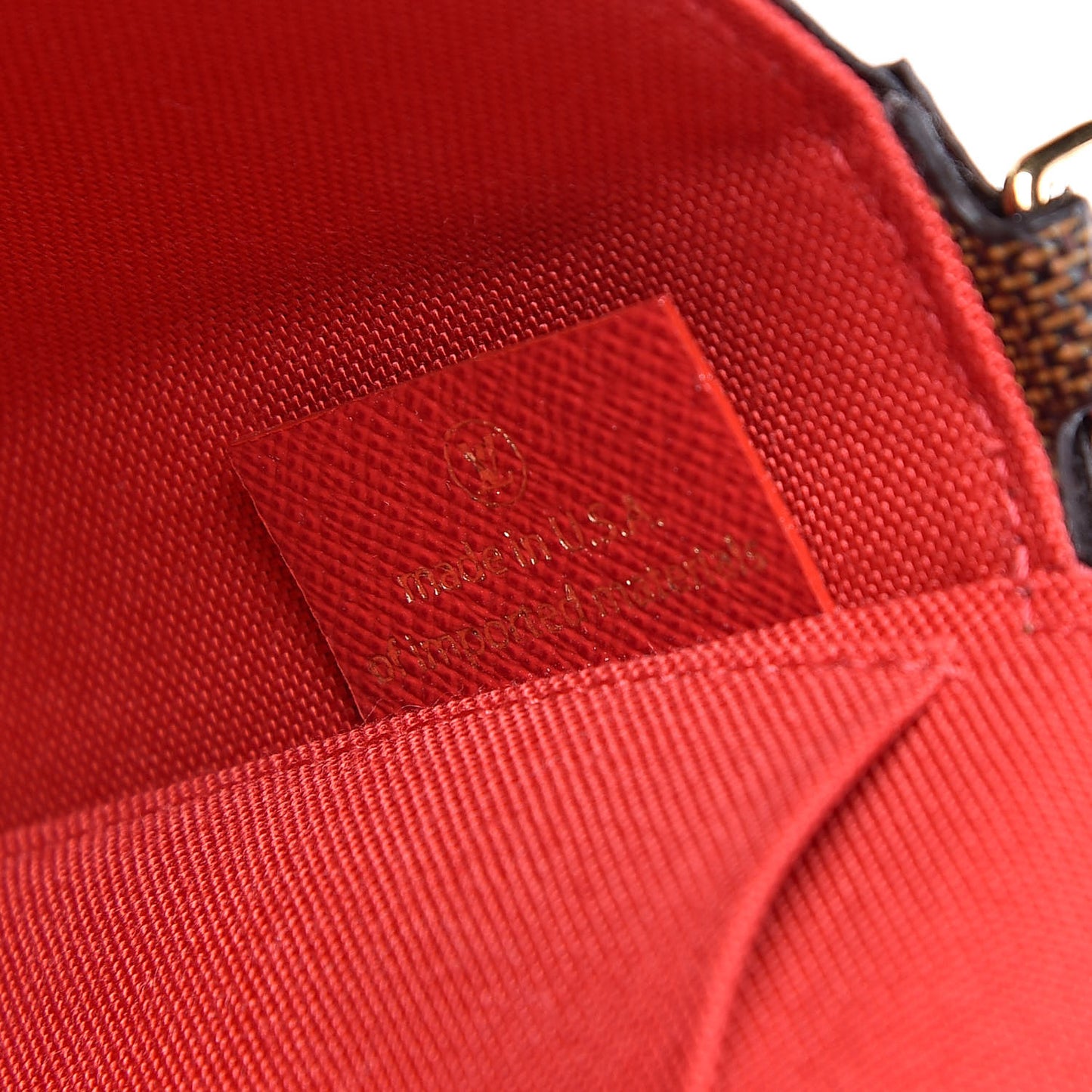 Damier Ebene Pochette Felicie Chain Wallet