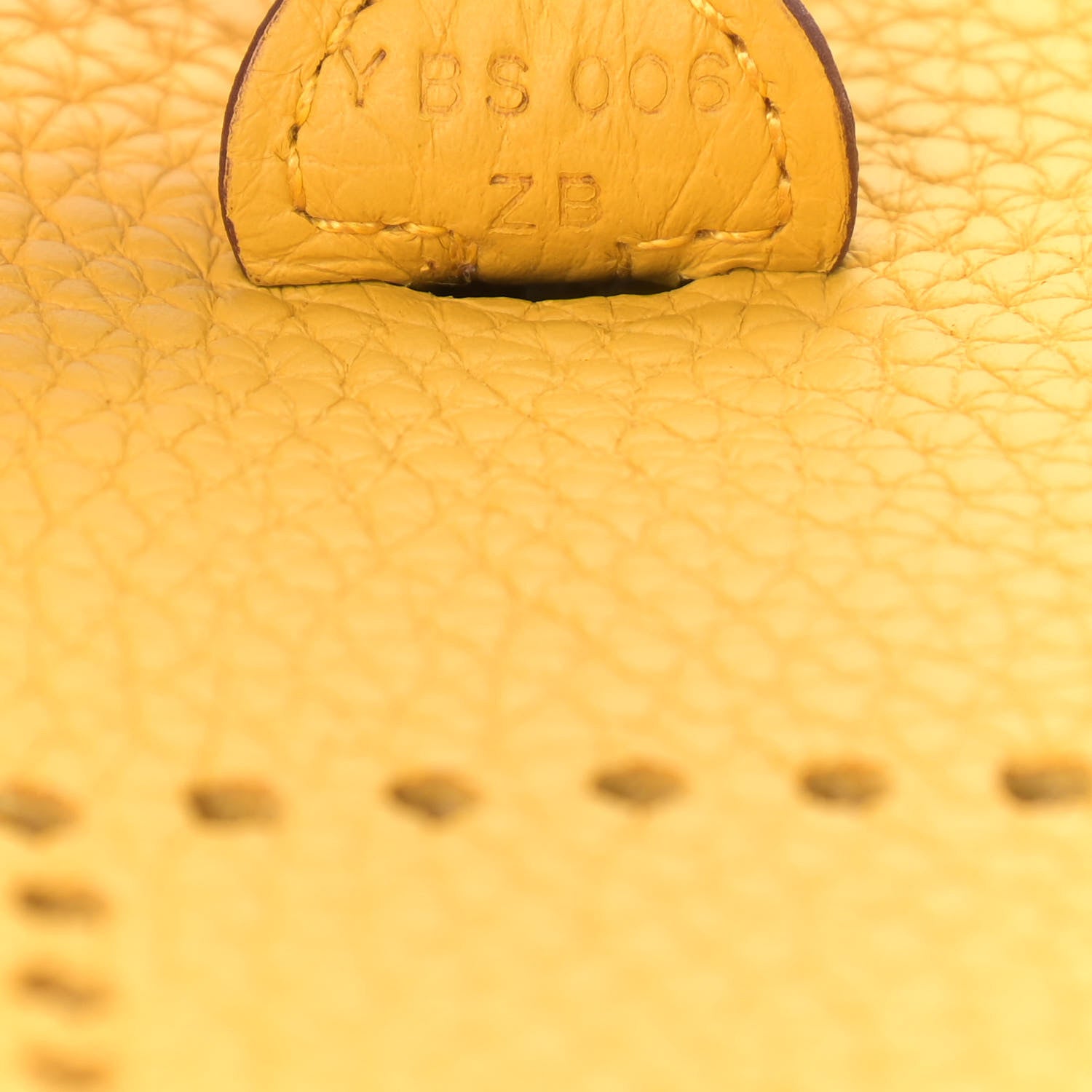 Hermes Taurillon Clemence Evelyne TPM Jaune Ambre 6 of 11
