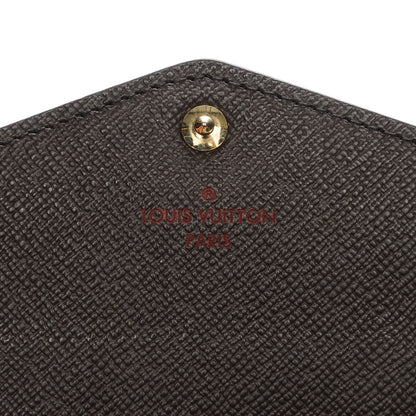 Louis Vuitton Damier Ebene Sarah Wallet NM 6 of 7