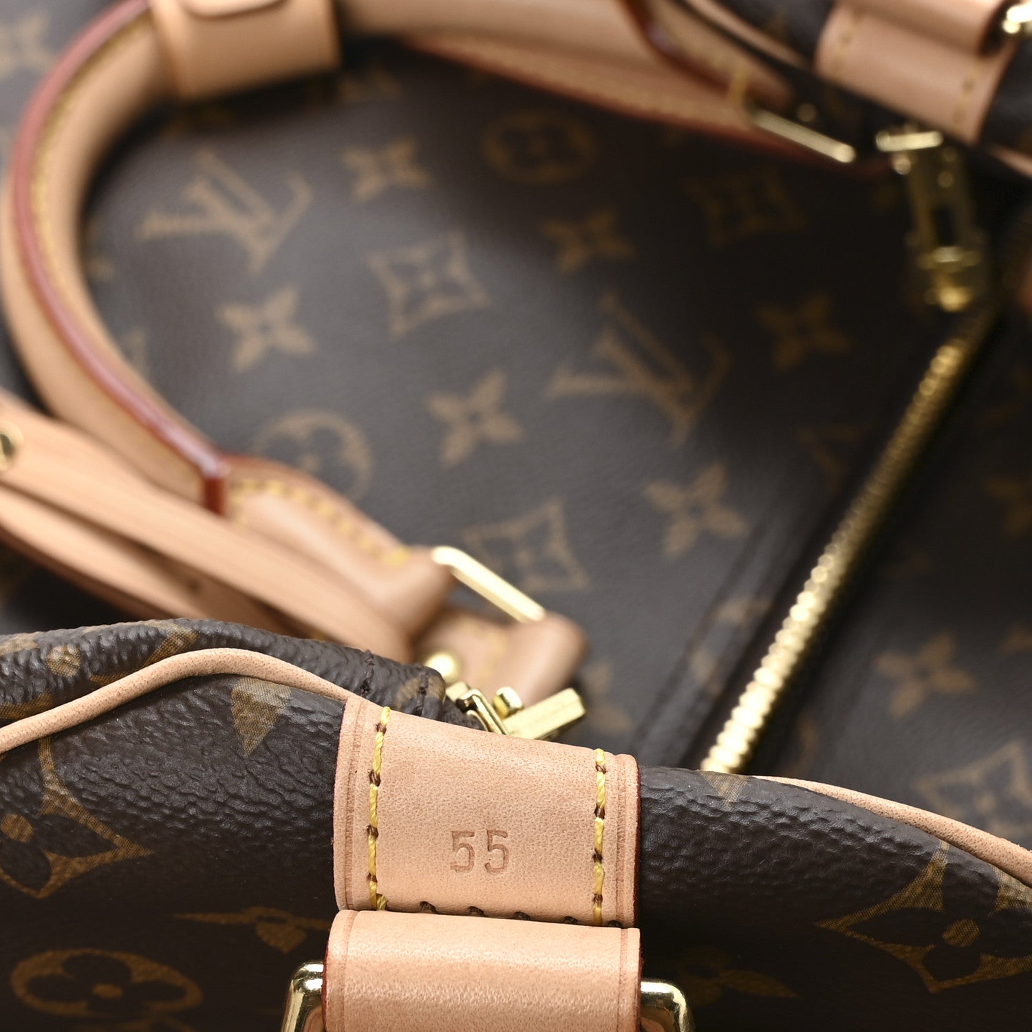 Louis Vuitton Monogram Keepall Bandouliere 55 6 of 9