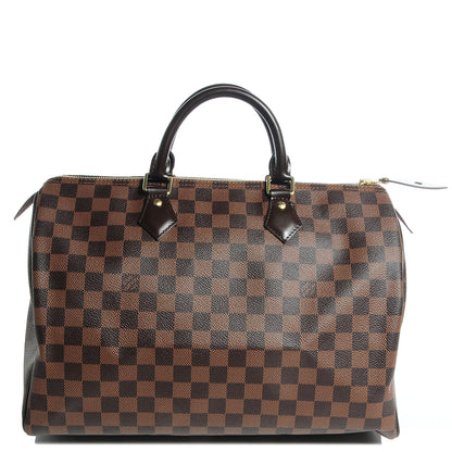 Louis Vuitton Damier Ebene Speedy 35 1 of 8