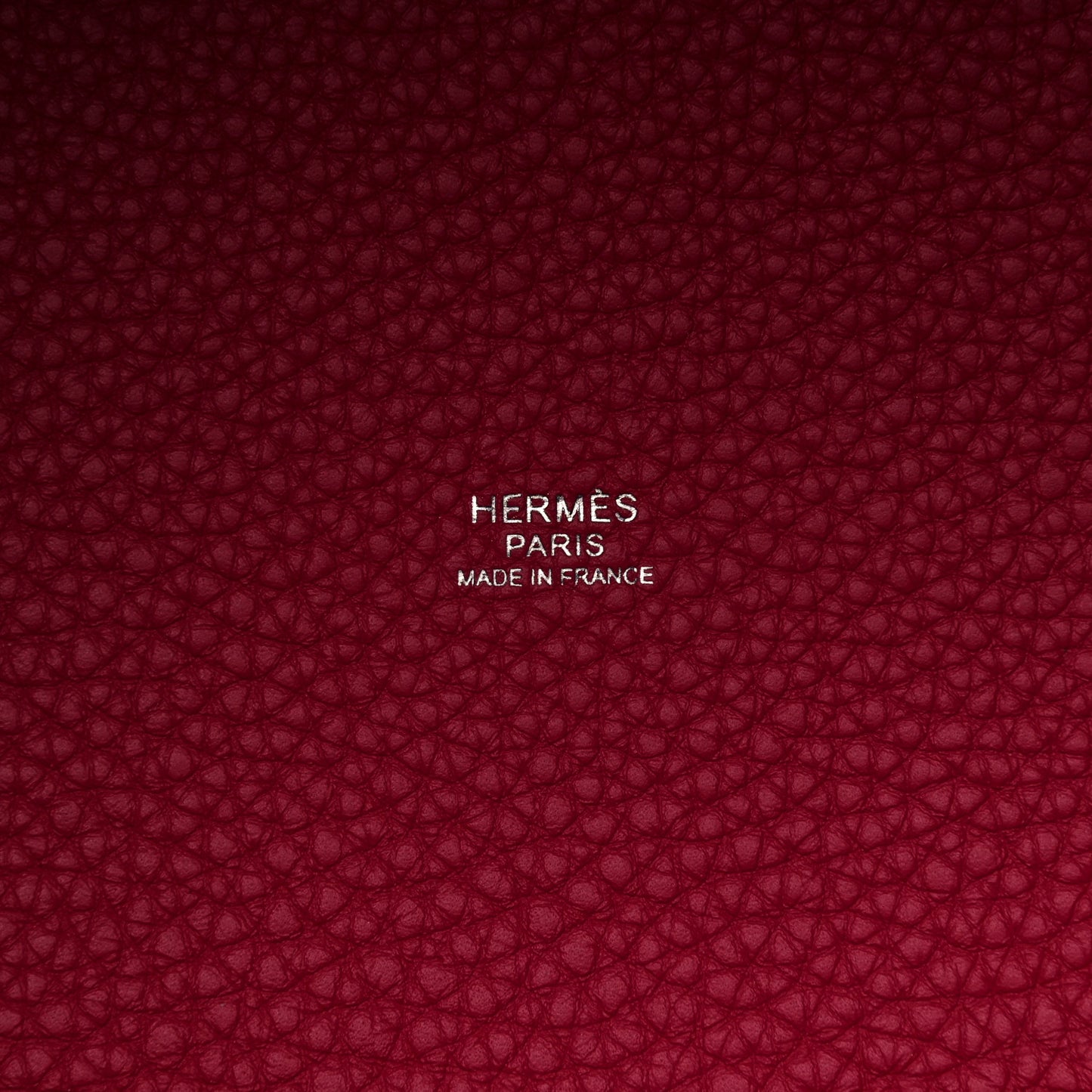 Taurillon Clemence Casaque Picotin Lock 22 MM Bleu Nuit Framboise Rouge Sellier