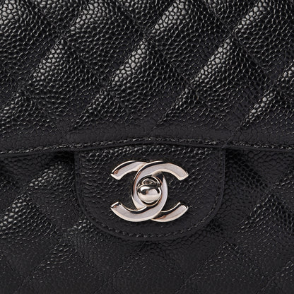 Chanel Caviar Quilted Small Double Flap Black 9 of 13