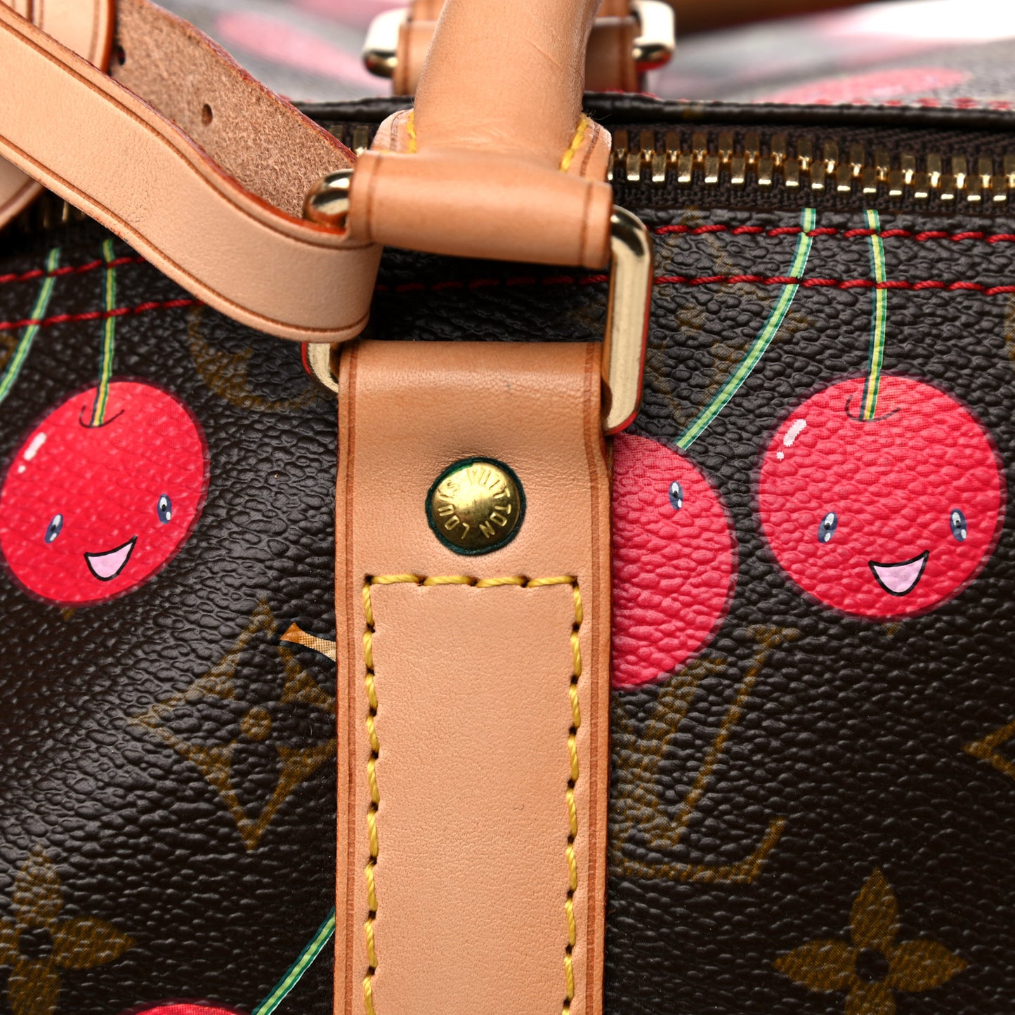 Monogram Cerises Keepall 45
