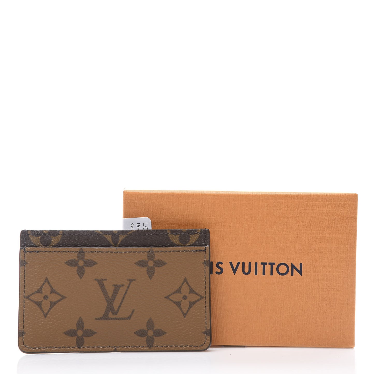 Reverse Monogram Card Holder