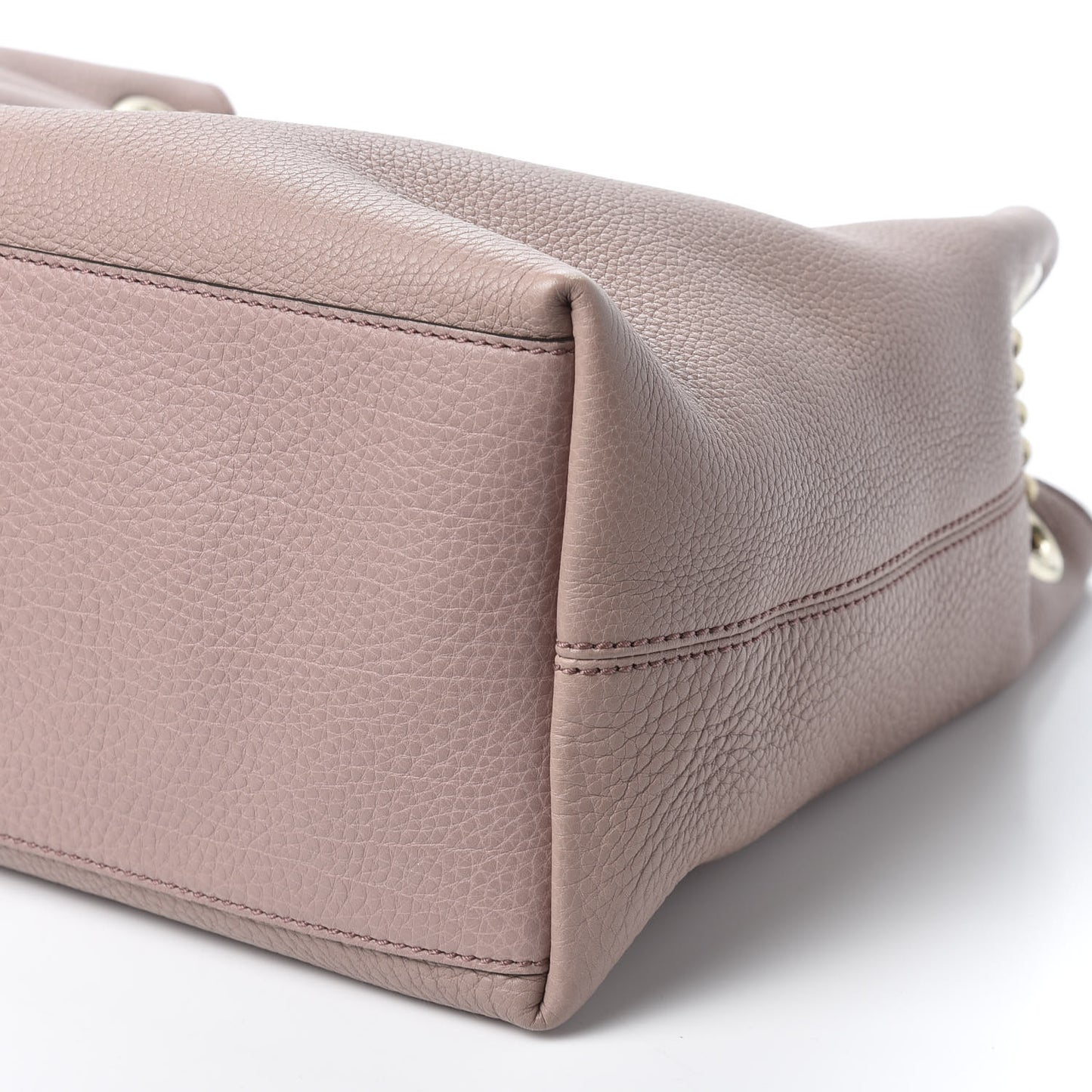Cellarius Calfskin Medium Soho Chain Shoulder Bag Dark Cipria