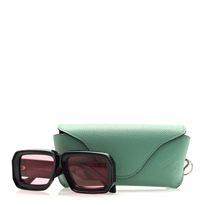 Loewe Acetate Paula's Ibiza Dive In Mask Sunglasses LW40064U Black Pink 8 of 8