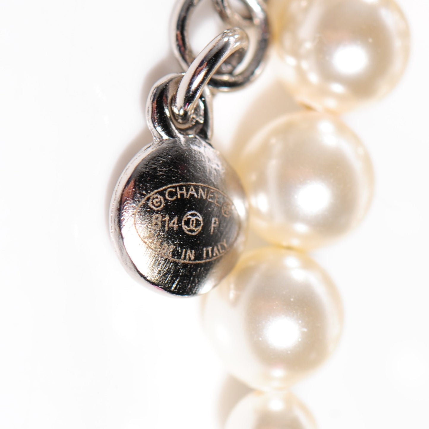Pearl Multi Strand Choker Necklace Silver