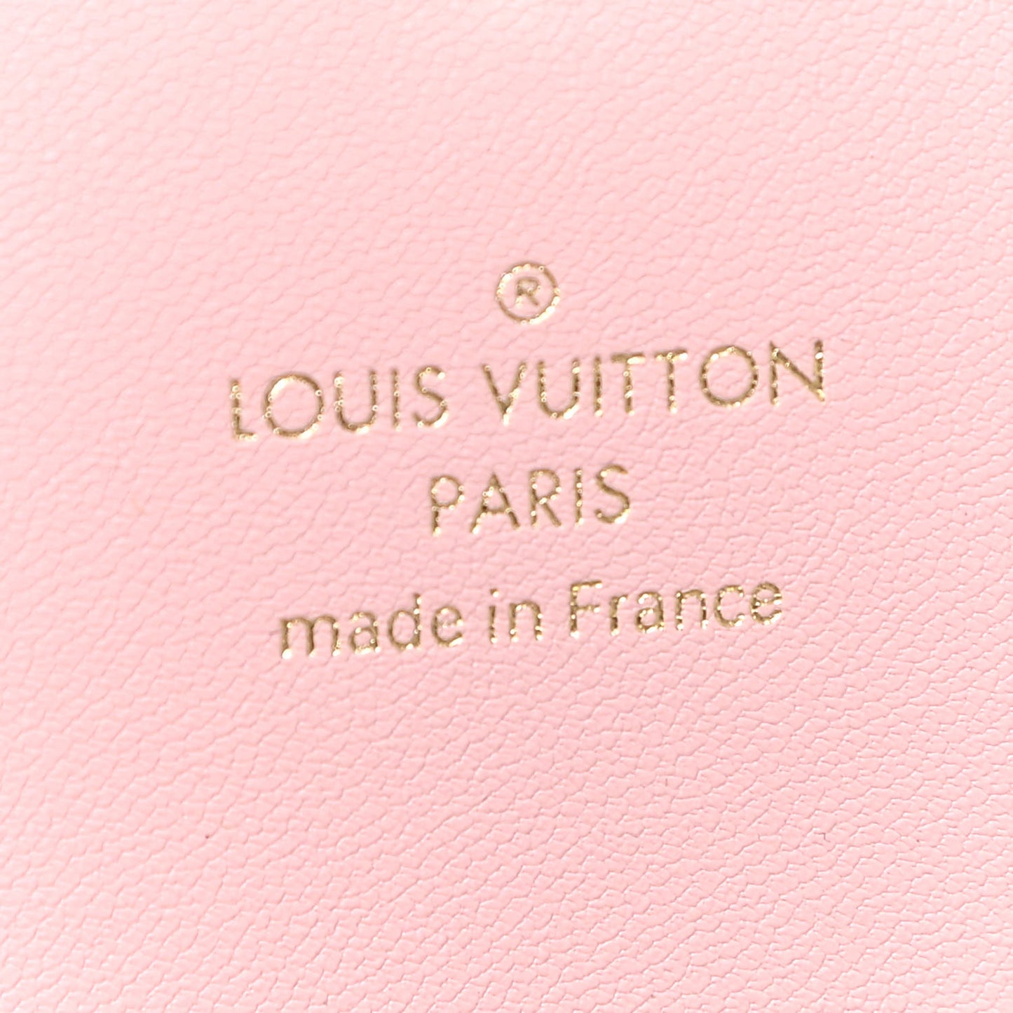 Monogram Large Kirigami Pochette Insert Rose Ballerine