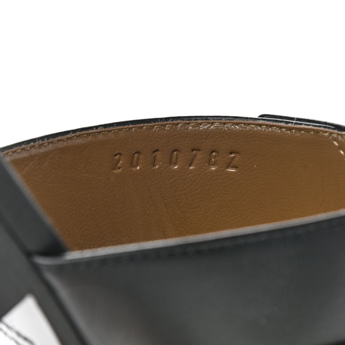 Calfskin Avenue Sandals 37 Black