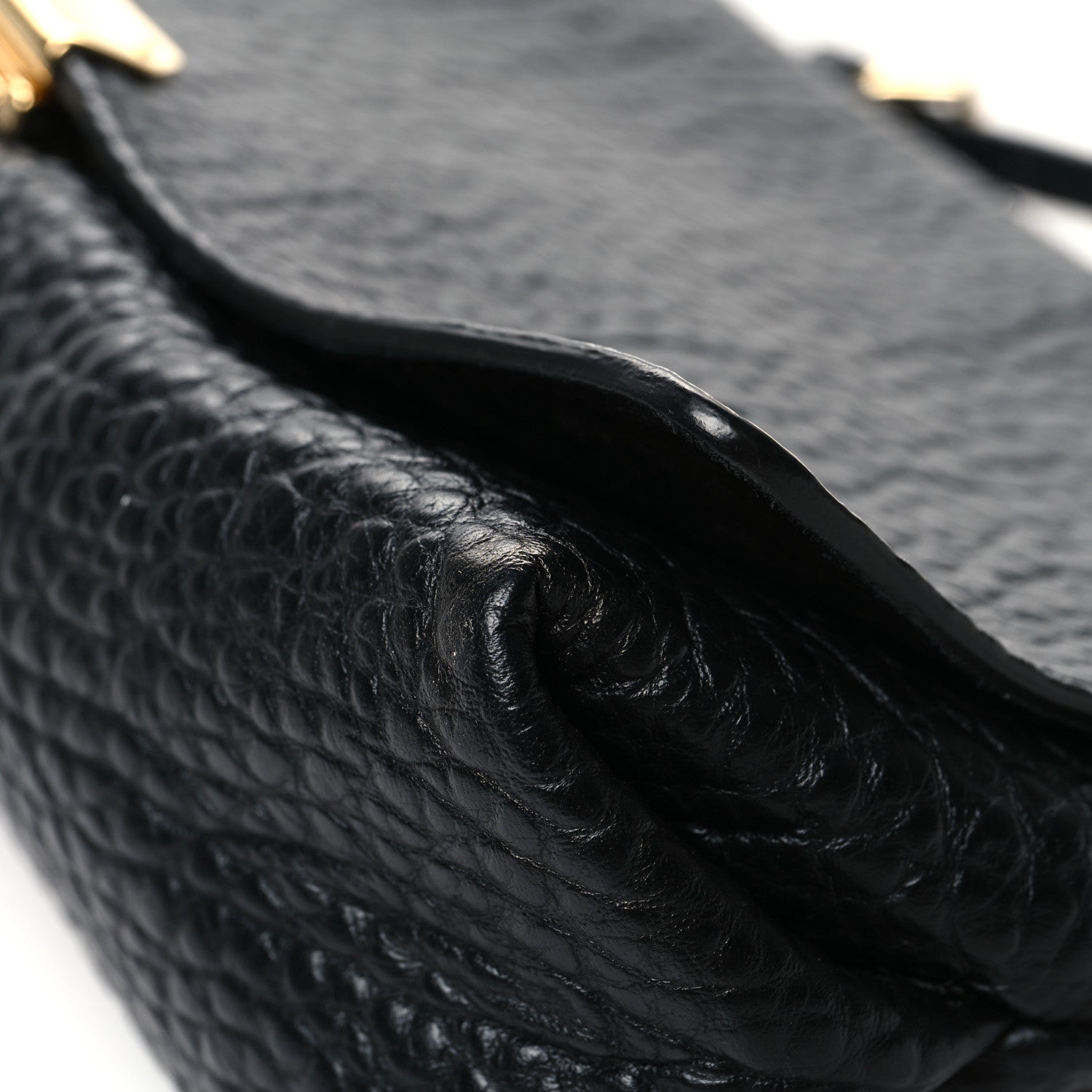 Burberry Signature Grain Medium Mildenhall Crossbody Bag Black 11 of 13