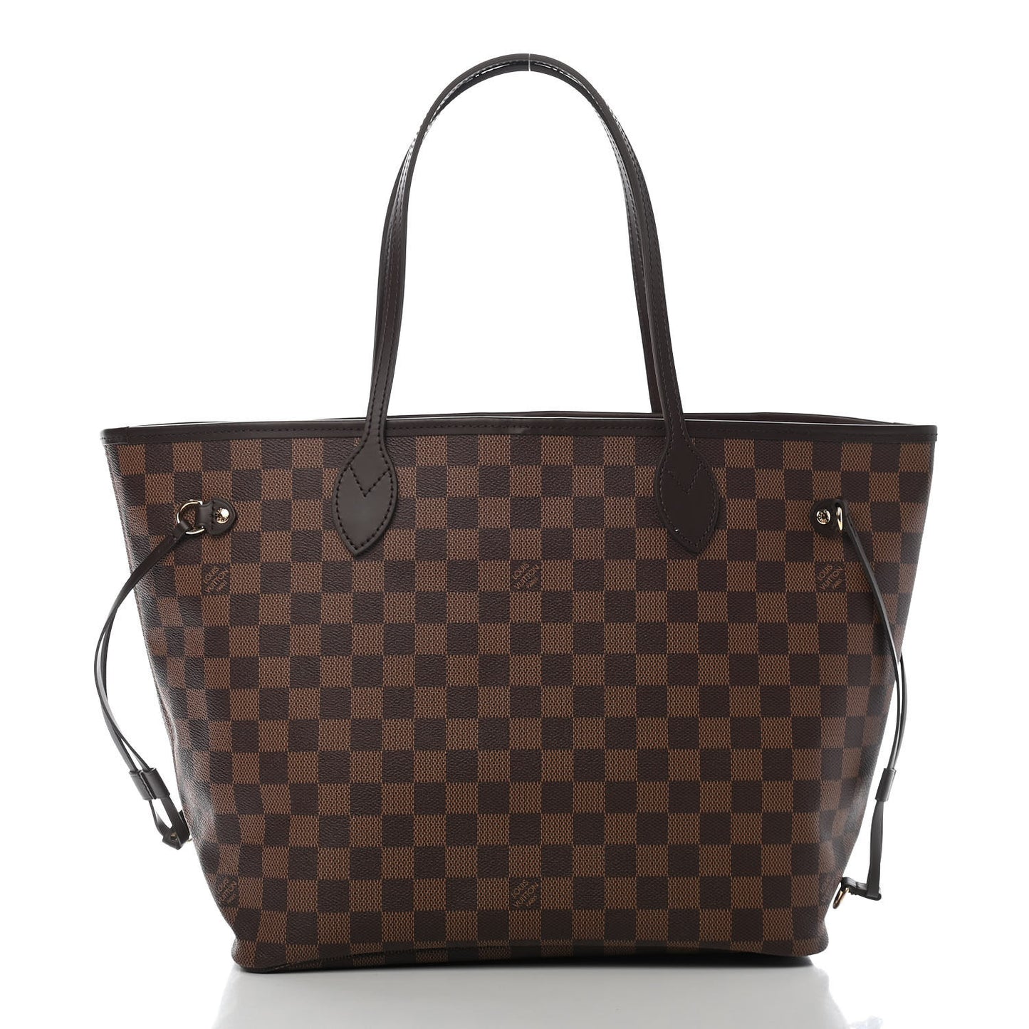 Damier Ebene Neo Neverfull MM Rose Ballerine