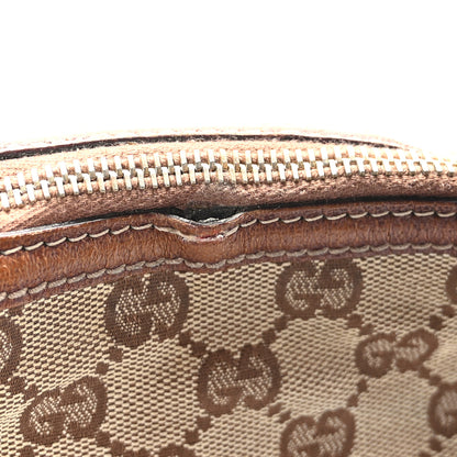 Gucci Monogram Canvas Bamboo Top Handle Bag Brown 10 of 10