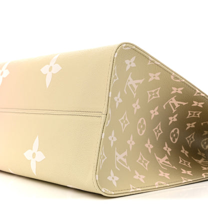 Louis Vuitton Monogram Giant Spring In The City Onthego MM Sunset Kaki 9 of 9