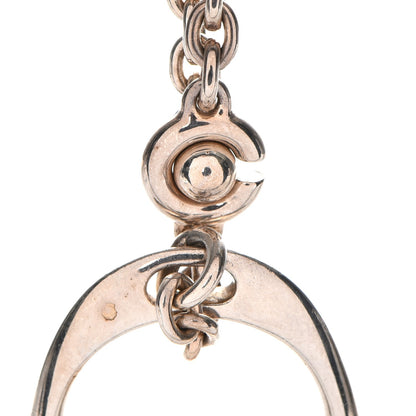Hermes Sterling Silver Etrier Key Chain Bag Charm 5 of 6