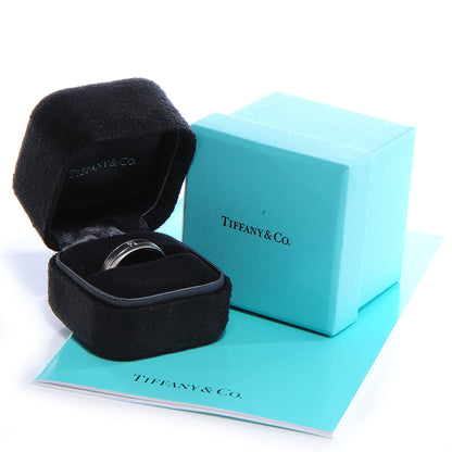 Tiffany 18k White Gold Lucida Diamond Ring 9 5 of 5