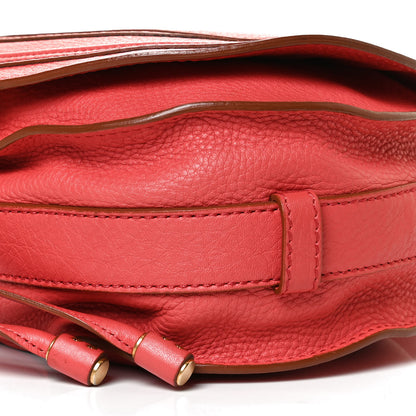 Chloe Calfskin Medium Marcie Round Crossbody Bag Paradise Pink 10 of 10