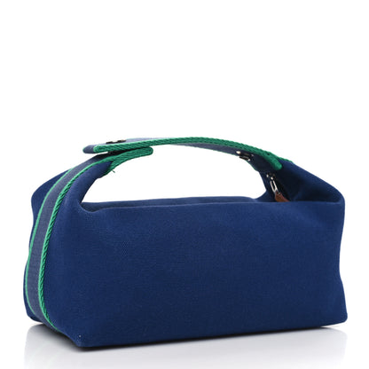 Hermes Canvas Small Bride-A-Brac Pouch Marine 3 of 10