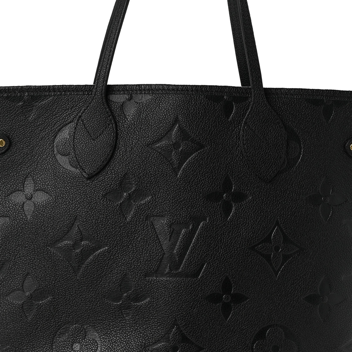 Louis Vuitton Empreinte Monogram Giant Neverfull MM Black 8 of 10