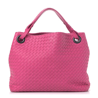 Bottega Veneta Nappa Intrecciato Medium Garda Bag Rosa Shock 1 of 4