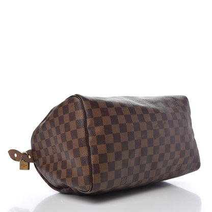 Louis Vuitton Damier Ebene Speedy 30 4 of 9