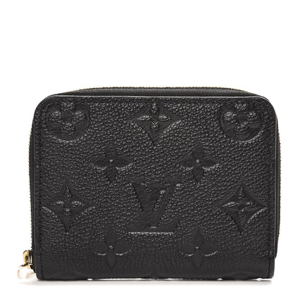 Louis Vuitton Empreinte Zippy Coin Purse Black 1 of 7