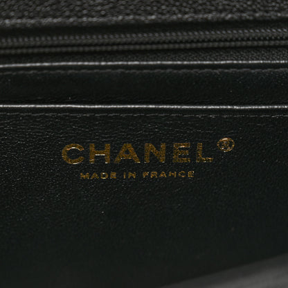 Chanel Caviar Quilted Mini Top Handle Rectangular Flap Black 7 of 10