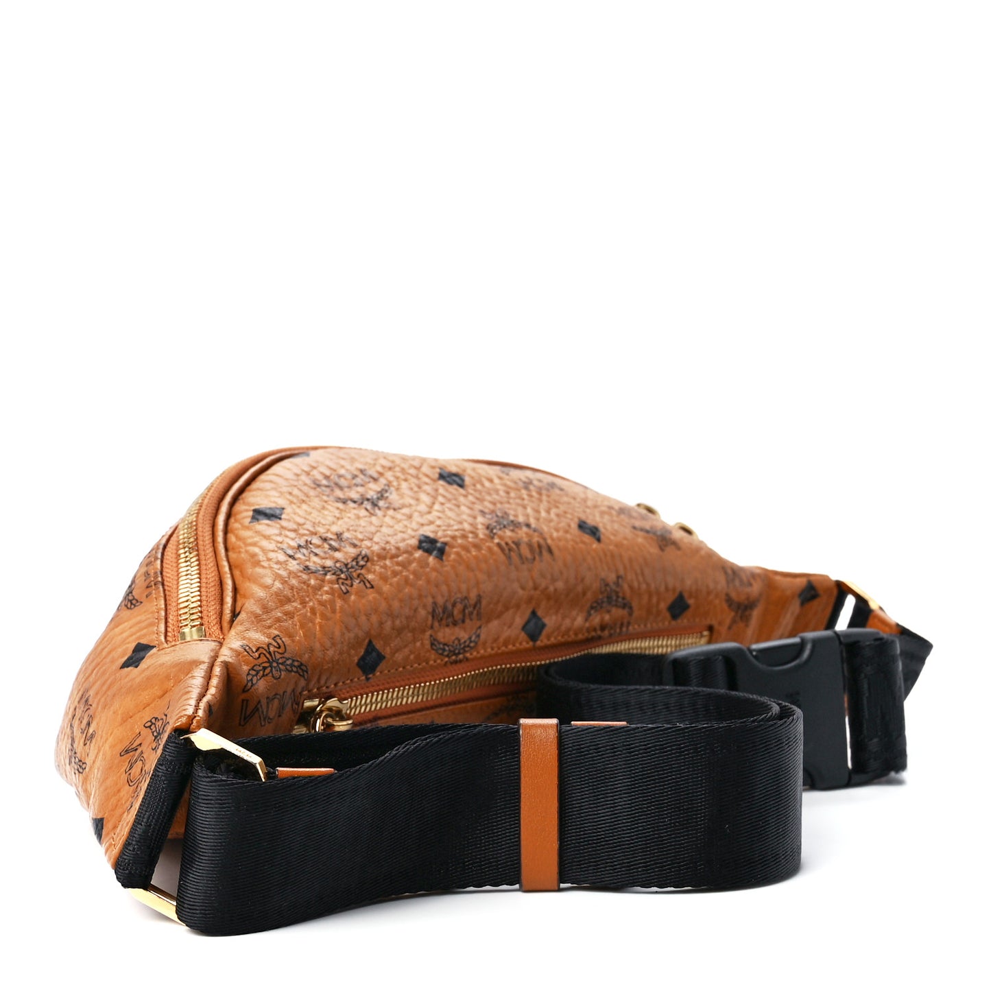 Visetos Medium Fusten Belt Bag Cognac