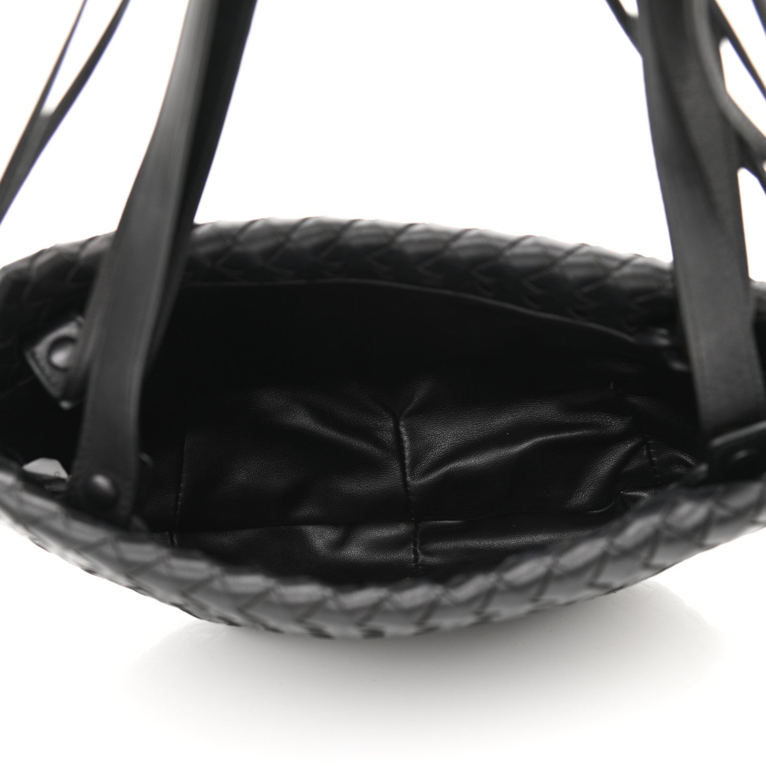 Bottega Veneta Nappa Intrecciato Small Bulb Black 5 of 10