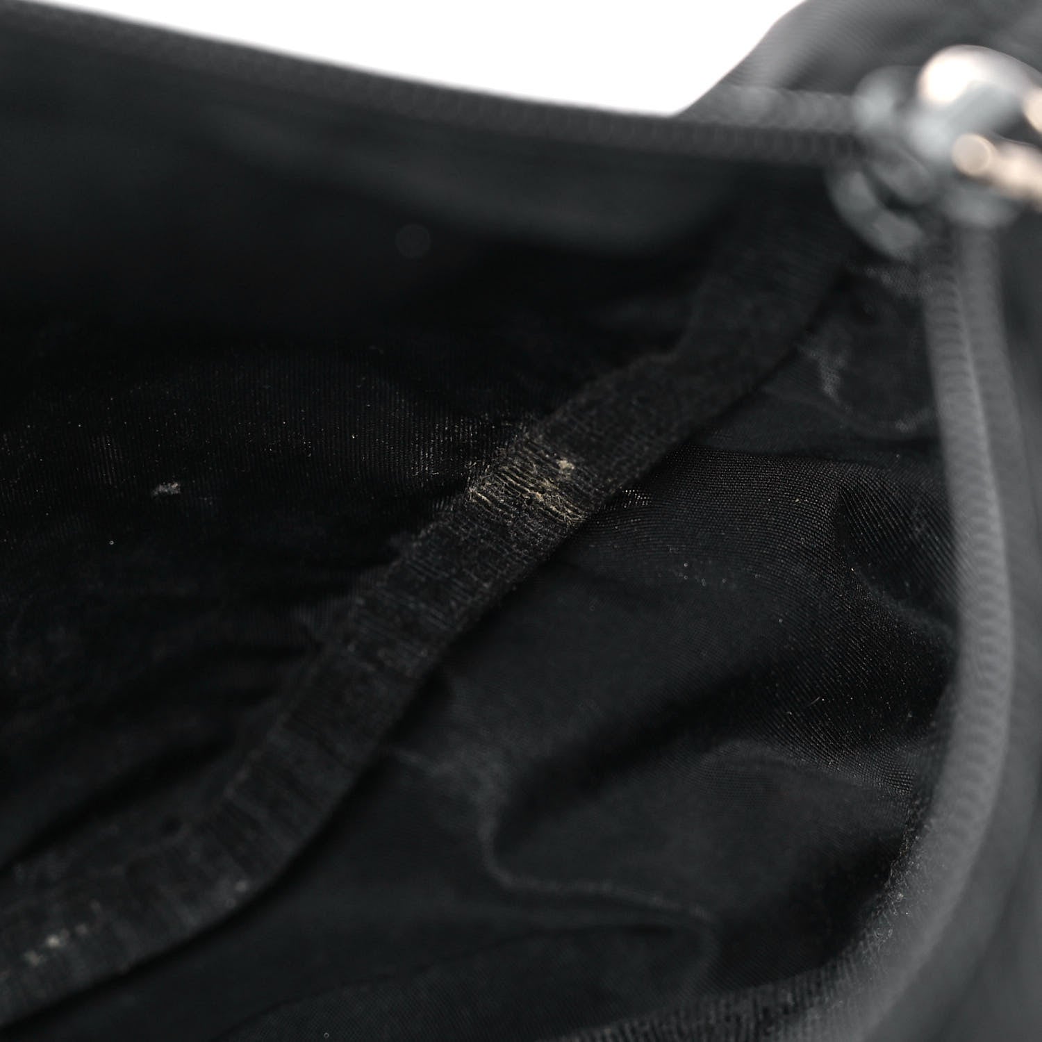 Prada Nylon Tessuto Pouch Black 13 of 17
