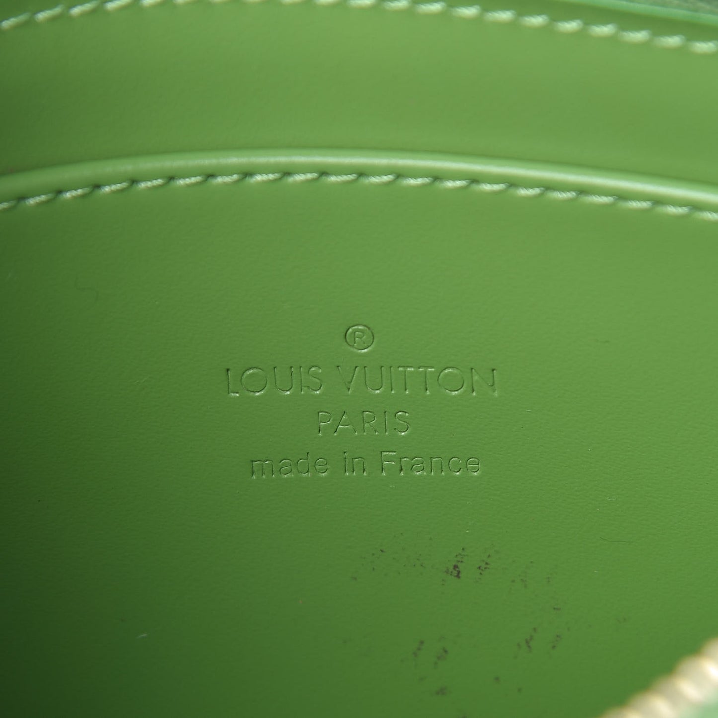 Vernis Trousse Cosmetic Pouch Vert Tonic