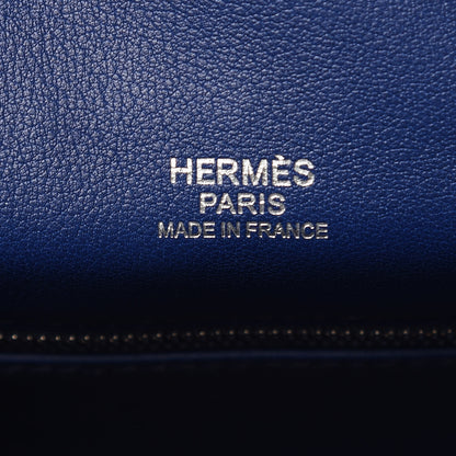 Hermes Veau Swift Mini Sac Berline Bleu Paradis Saphir 6 of 11