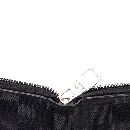 Louis Vuitton Damier Graphite Zippy Wallet Vertical 12 of 12