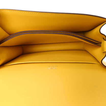 Hermes Swift Mini Sac Roulis Jaune De Naples 5 of 11