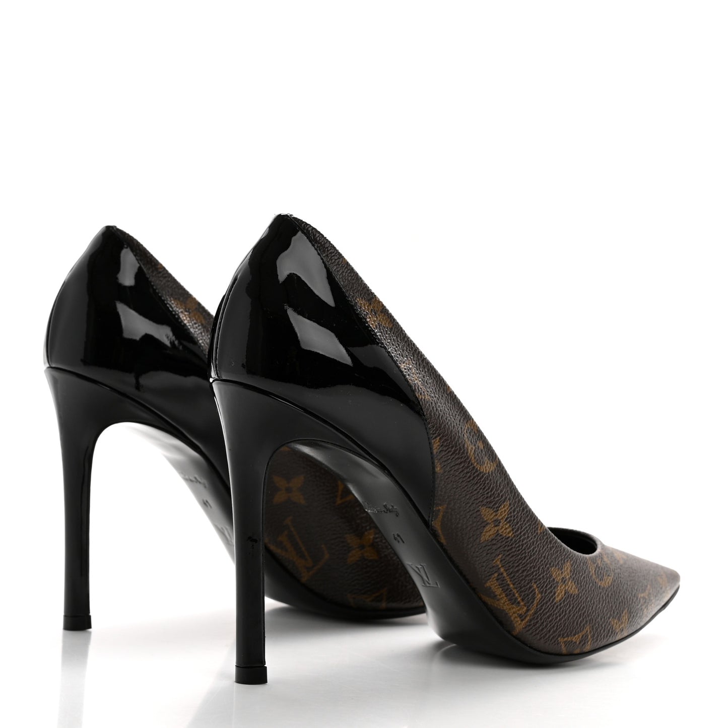 Monogram Cherie Pumps 41 Black