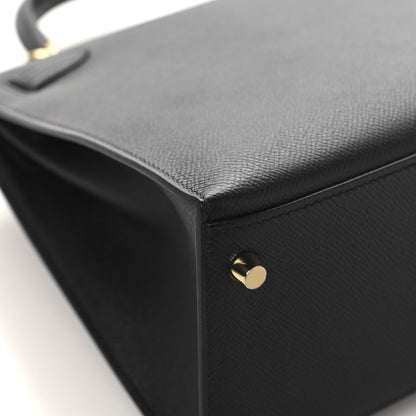 Hermes Epsom Kelly Sellier 28 Black 11 of 13