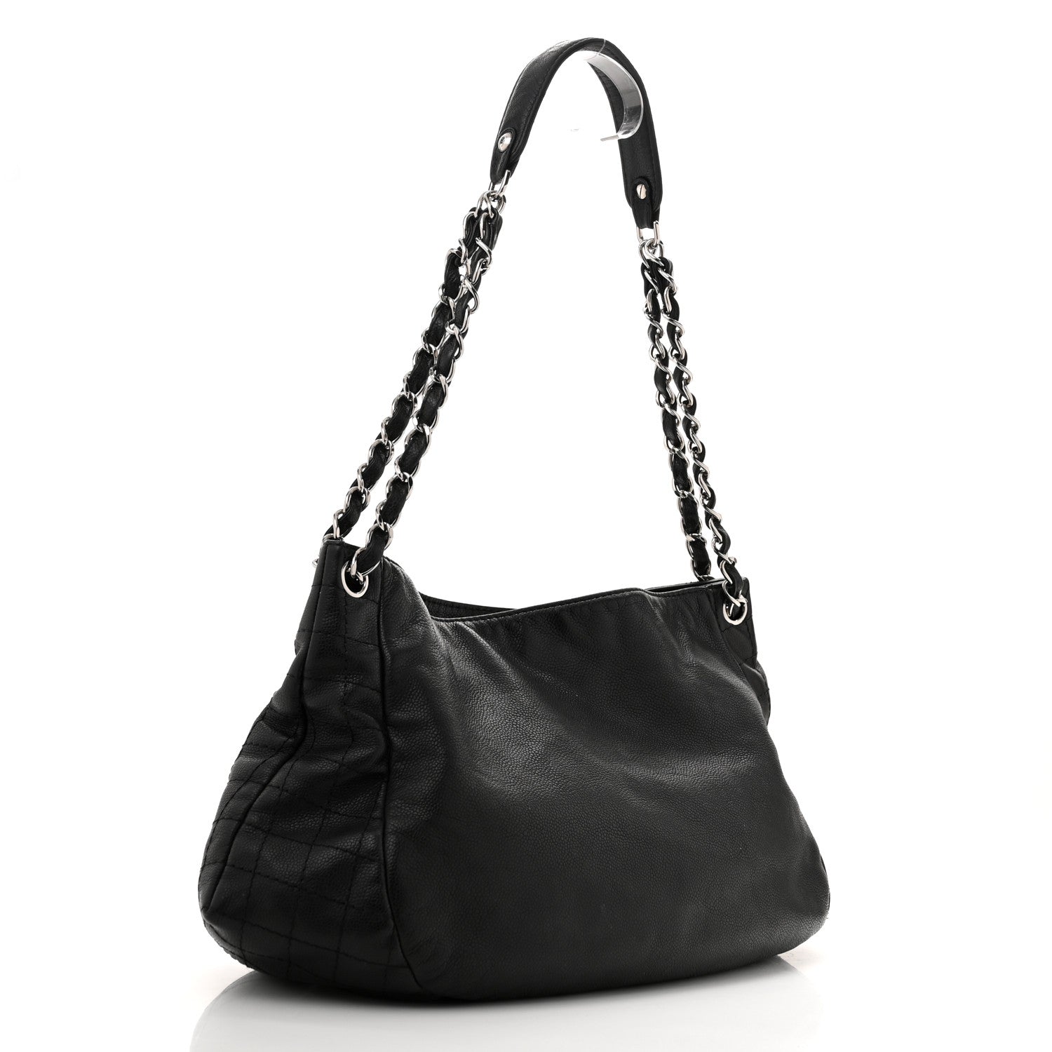 Chanel Caviar Timeless CC Shoulder Bag Black 3 of 13