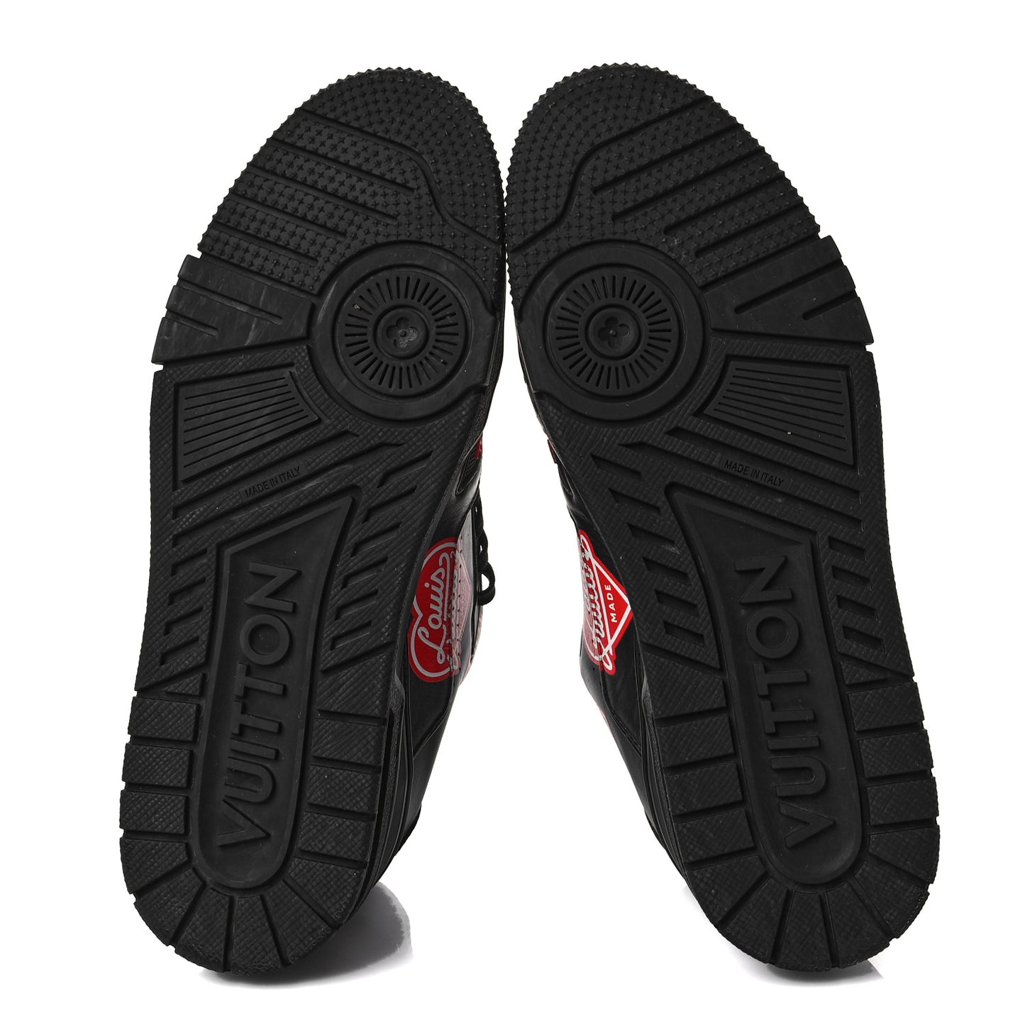x NIGO Calfskin Printed LV Trainer Sneaker 7 Black