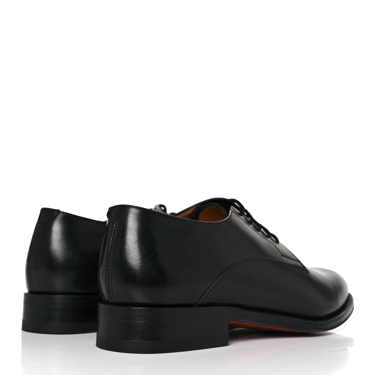 Valentino Garavani Calfskin Mens Derby Loafers 41 Black 4 of 8