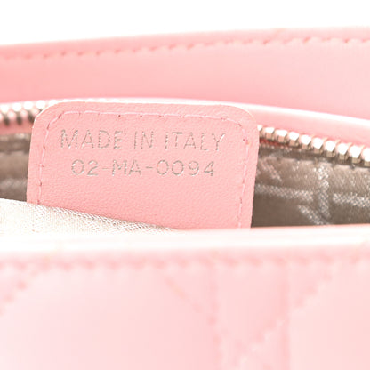 Christian Dior Lambskin Cannage Medium Lady Dior Light Pink 7 of 16