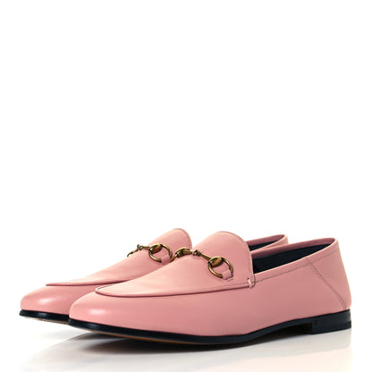 Gucci Lambskin Womens Brixton Horsebit Loafers 39 Perfect Pink 5 of 10