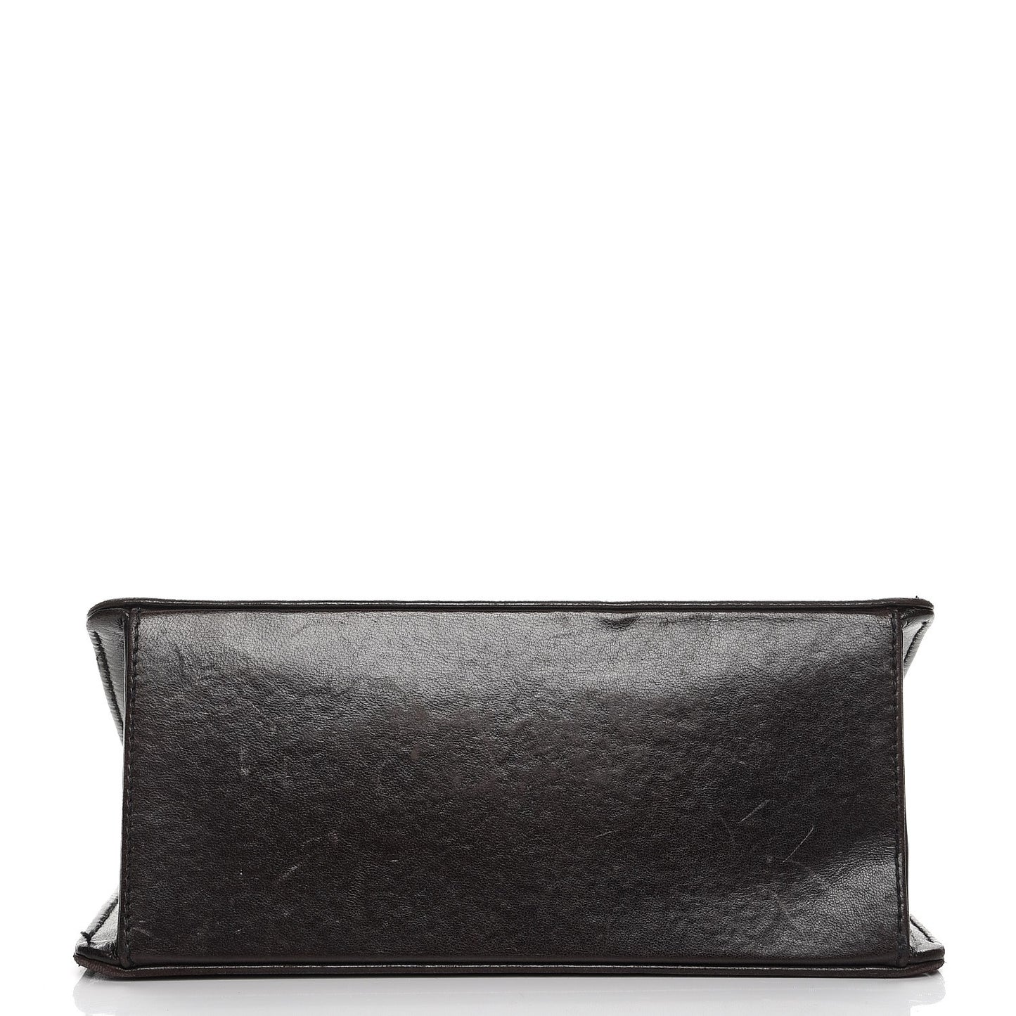 Lambskin Mademoiselle Shoulder Bag Black