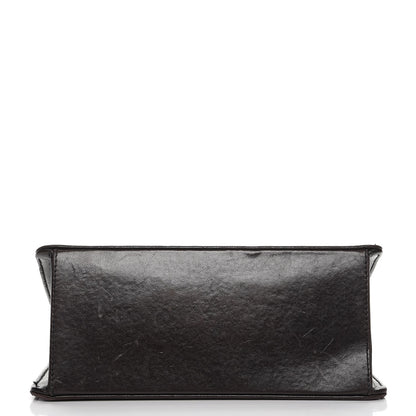Chanel Lambskin Mademoiselle Shoulder Bag Black 12 of 20