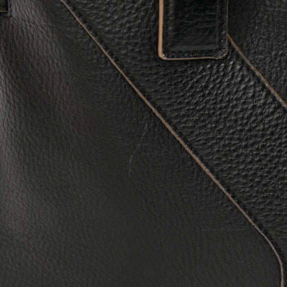 Saint Laurent Textured Calfskin Y Bag Black 12 of 16