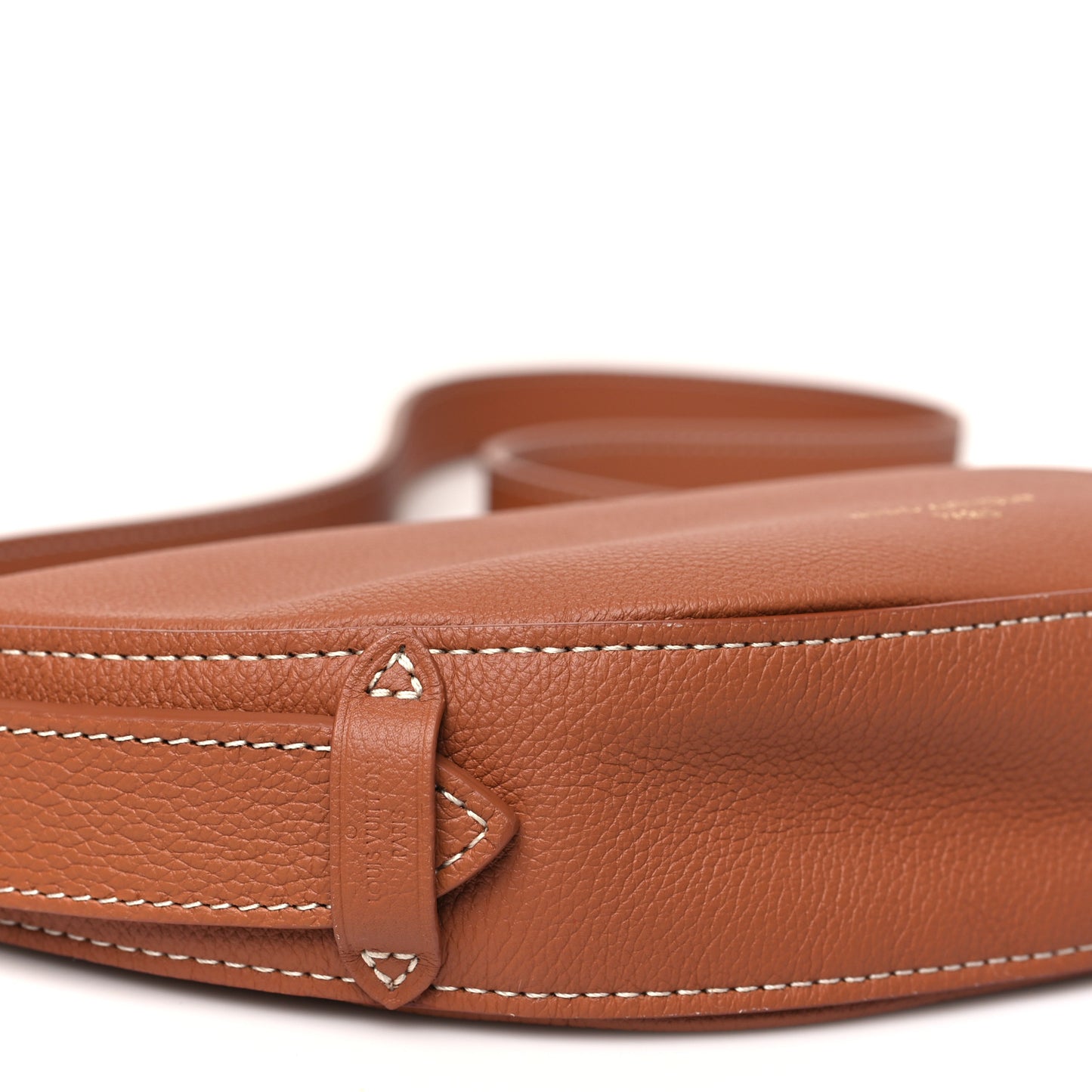 Smooth Calfskin Low Key Bumbag Cognac