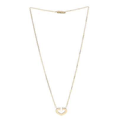 Cartier 18K Yellow Gold Medium Hearts and Symbols Necklace 3 of 4