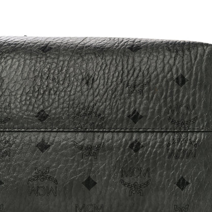MCM Calfskin Visetos Anya Shopper Tote Black 16 of 16